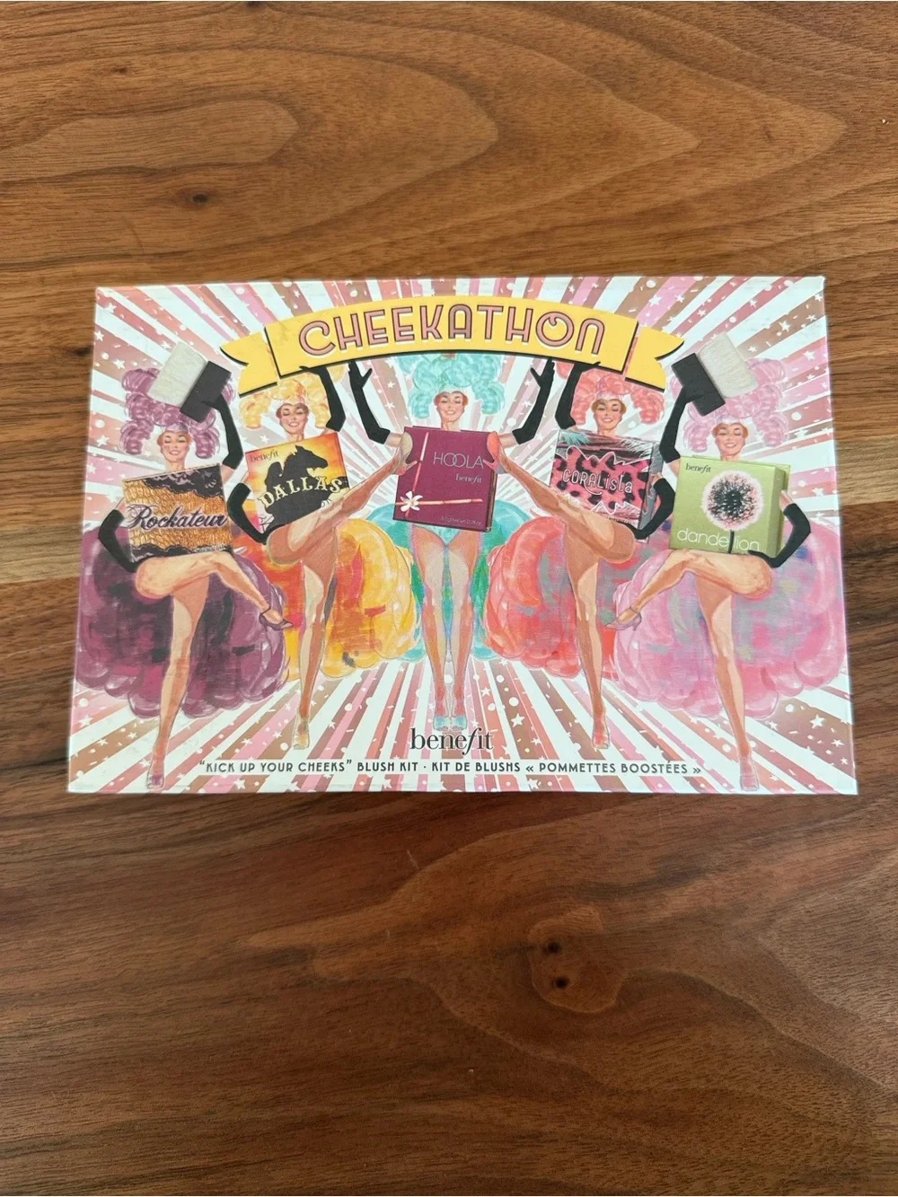 Benefit Cheekathon Blush Kit - Pink, Yellow & Purple Artwork